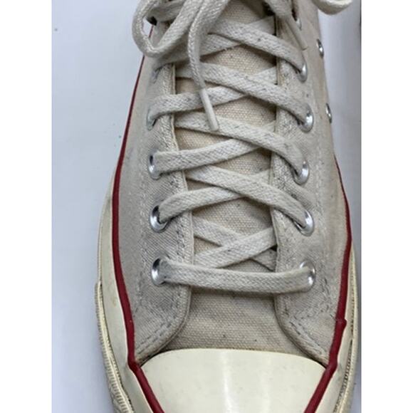 CONVERSE Unisex White Low-Top Sneakers SZ M9.5/W11.5 - Picture 7 of 16